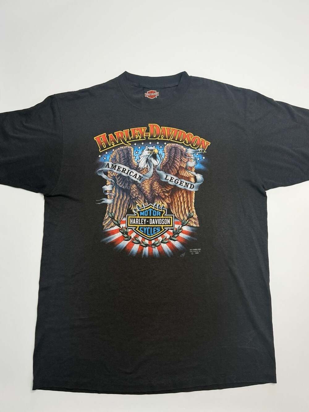 Vintage 1990 Harley Davidson American Legend Honolulu Hawaii T-Shirt XL